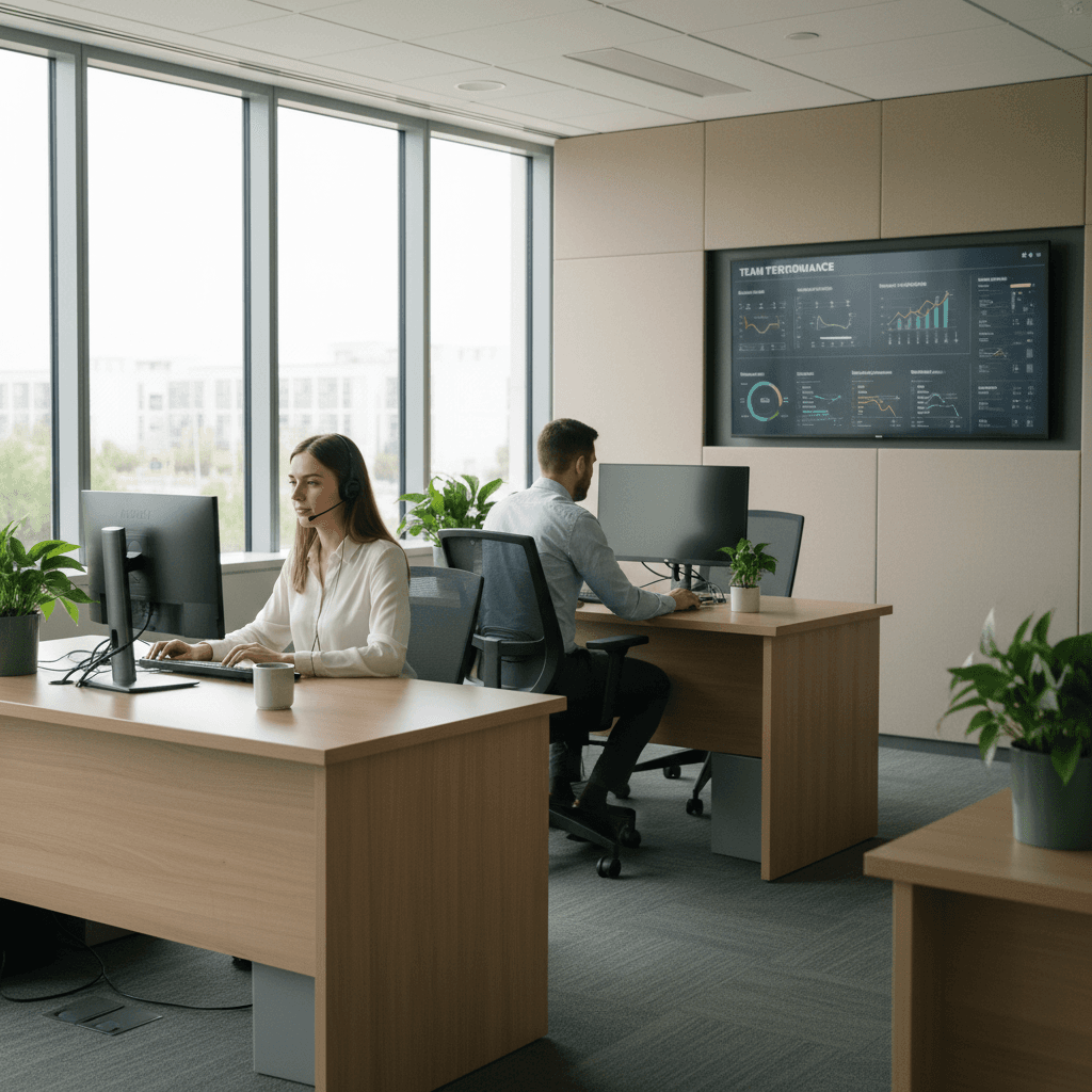 Supervisor monitoring agent with silent guidance
